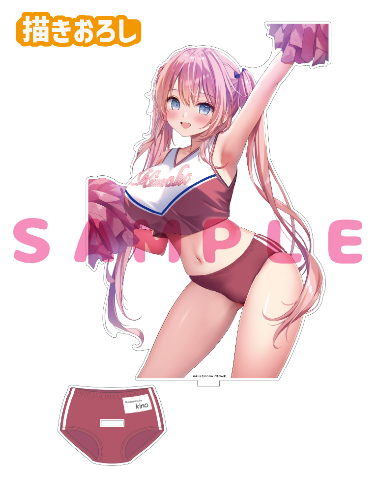 【kino　猫りん堂ハーフアニバーサリー-BLOOMERs!-】うお、でっか…アクリルフィギュア　26年4月24日新規グッズ