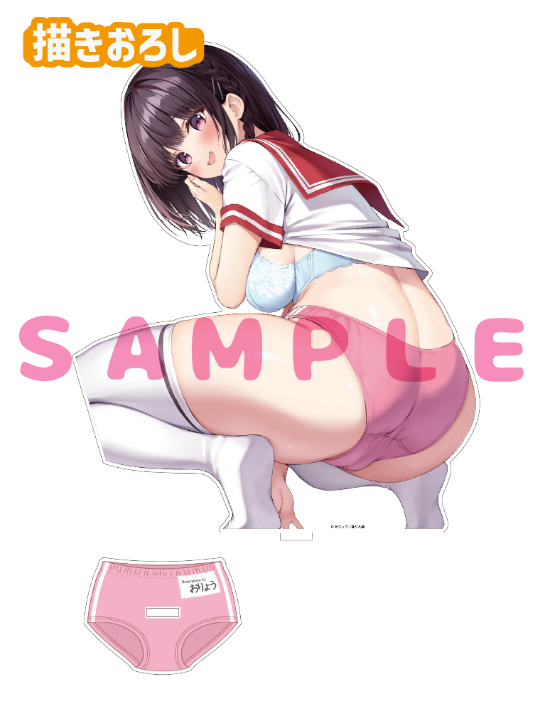 【おりょう　猫りん堂ハーフアニバーサリー-BLOOMERs!-】うお、でっか…アクリルフィギュア　26年4月24日新規グッズ