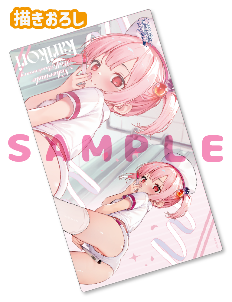 【雁氷　猫りん堂ハーフアニバーサリー-BLOOMERs!-】ラバープレイマット　26年4月24日新規グッズ