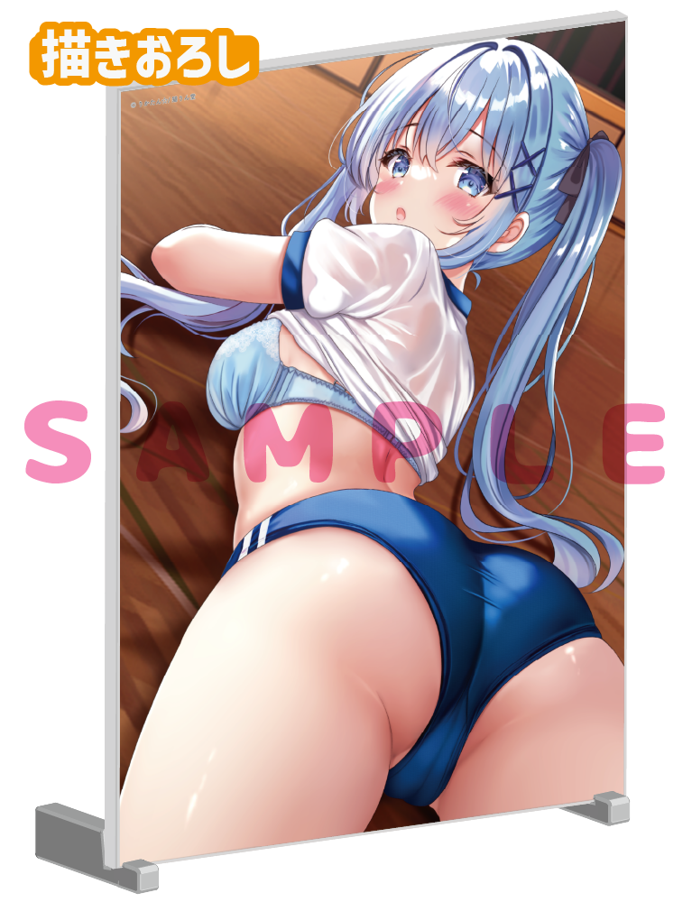 【りかたん☆　猫りん堂ハーフアニバーサリー-BLOOMERs!-】A5アクリルパネル　26年4月24日新規グッズ