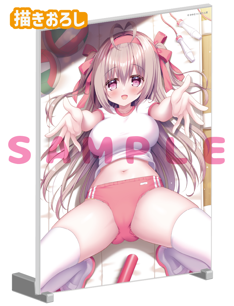 【ゆゆまつ　猫りん堂ハーフアニバーサリー-BLOOMERs!-】A5アクリルパネル　26年4月24日新規グッズ