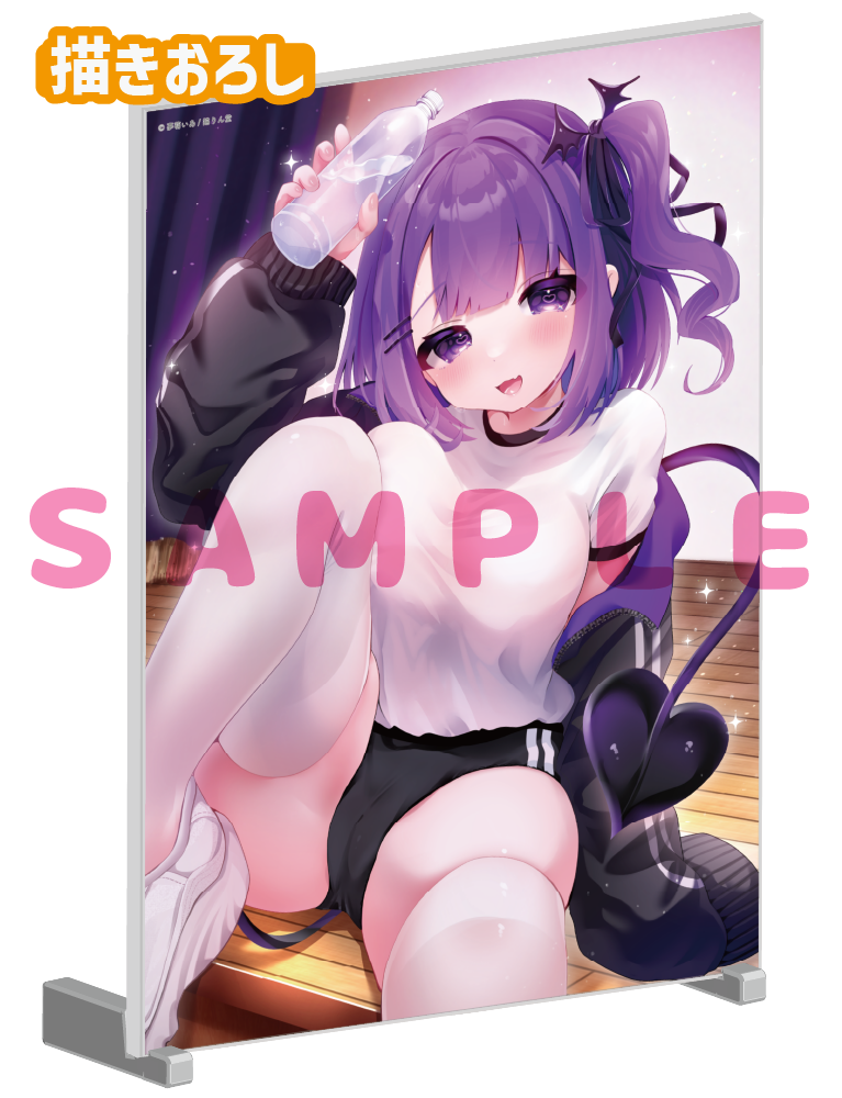 【夢萌いあ　猫りん堂ハーフアニバーサリー-BLOOMERs!-】A5アクリルパネル　26年4月24日新規グッズ