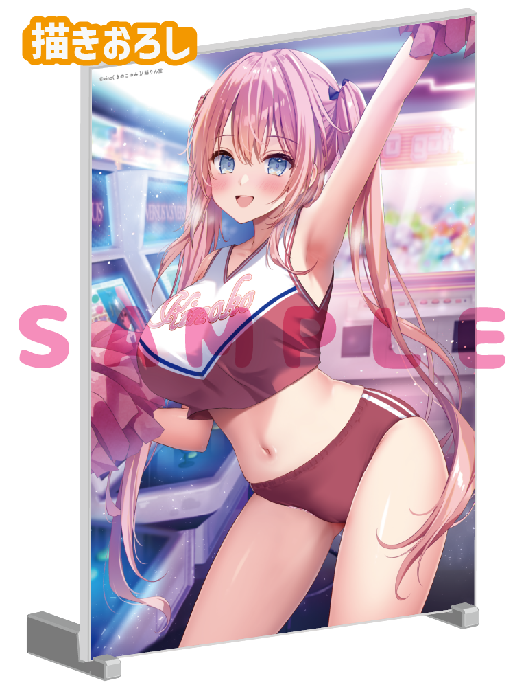 【kino　猫りん堂ハーフアニバーサリー-BLOOMERs!-】A5アクリルパネル　26年4月24日新規グッズ