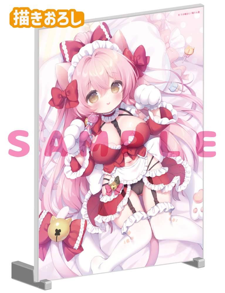 【うさ城まに先生】A5アクリルパネル　25年4月25日新規グッズ