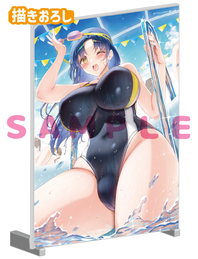 【アサヒナヒカゲ　スプラッシュガールズ】A5アクリルパネル　26年5月29日グッズ