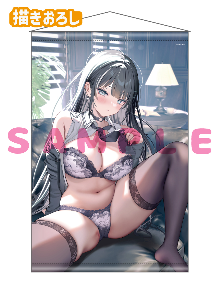 【みんとあいす先生】Wスエードタぺストリー　25年5月30日新規グッズ　イラストA