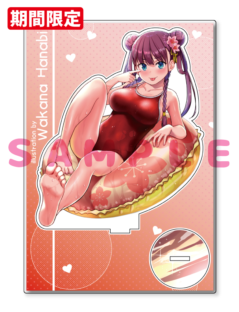 【わかなはなび先生　猫りん堂コレクションThanks forアンケートvol.1】A5アクリルフィギュア　25年6月13日グッズ