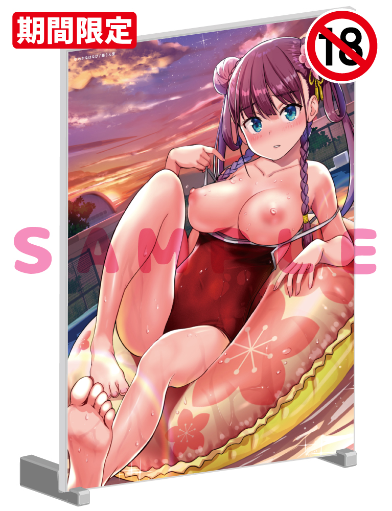 【わかなはなび先生　猫りん堂コレクションThanks forアンケートvol.1】A5アクリルパネル　25年6月13日グッズ（成年向け）