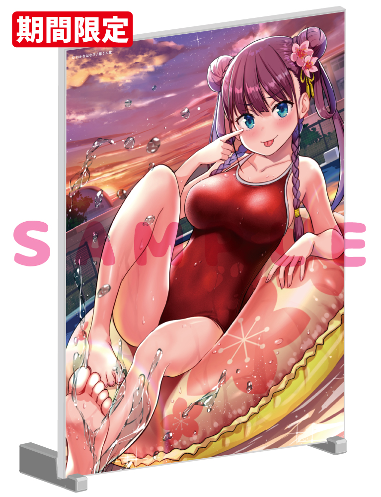 【わかなはなび先生　猫りん堂コレクションThanks forアンケートvol.1】A5アクリルパネル　25年6月13日グッズ