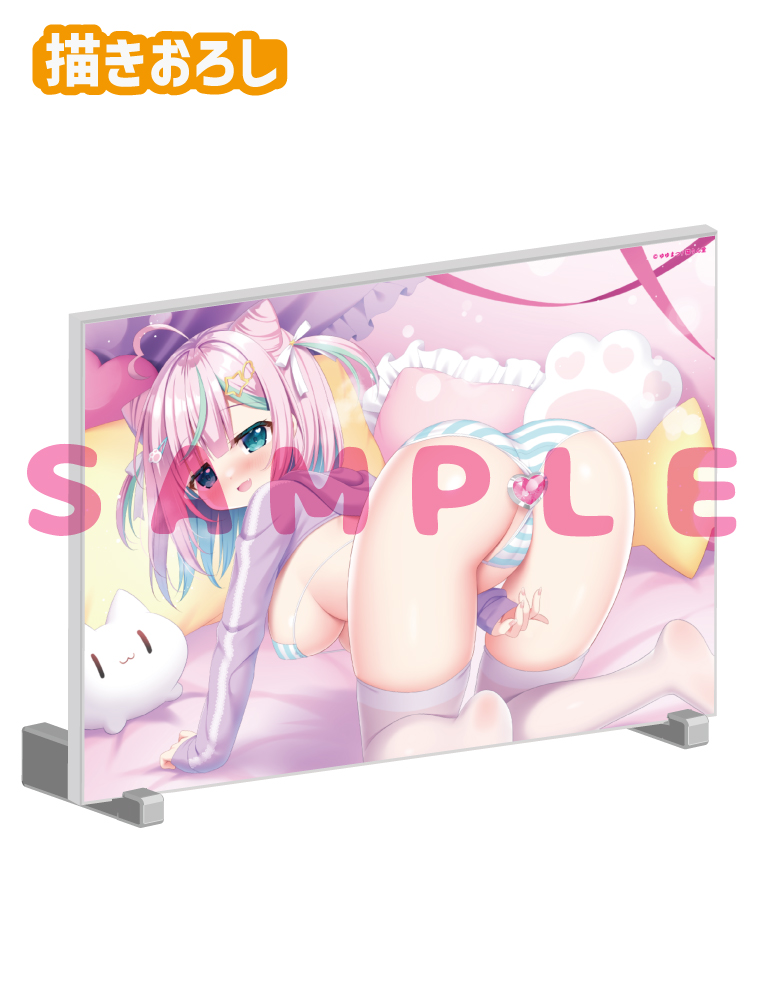 【ゆゆまつ先生　オナ♡まん】A5アクリルパネル　25年6月13日新規グッズ