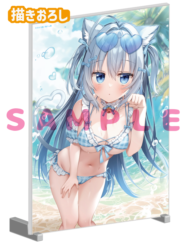 【白もち桜　ほかんけいかく！】A5アクリルパネル　26年7月10日グッズ