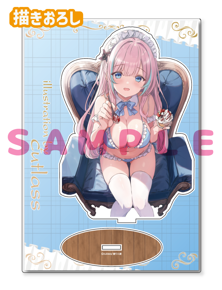 【cutlass先生】A5アクリルフィギュア　25年7月25日新規グッズ