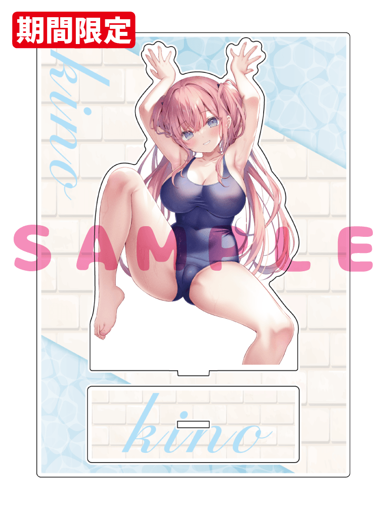 【kino先生　猫りん堂コレクションThanks forアンケートvol.3】A5アクリルフィギュア　25年8月15日グッズ　イラスト5