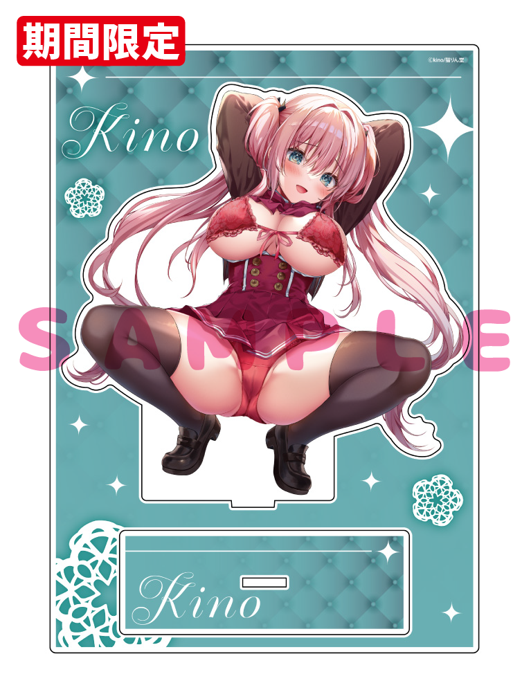 【kino先生　猫りん堂コレクションThanks forアンケートvol.3】A5アクリルフィギュア　25年8月15日グッズ　イラスト2
