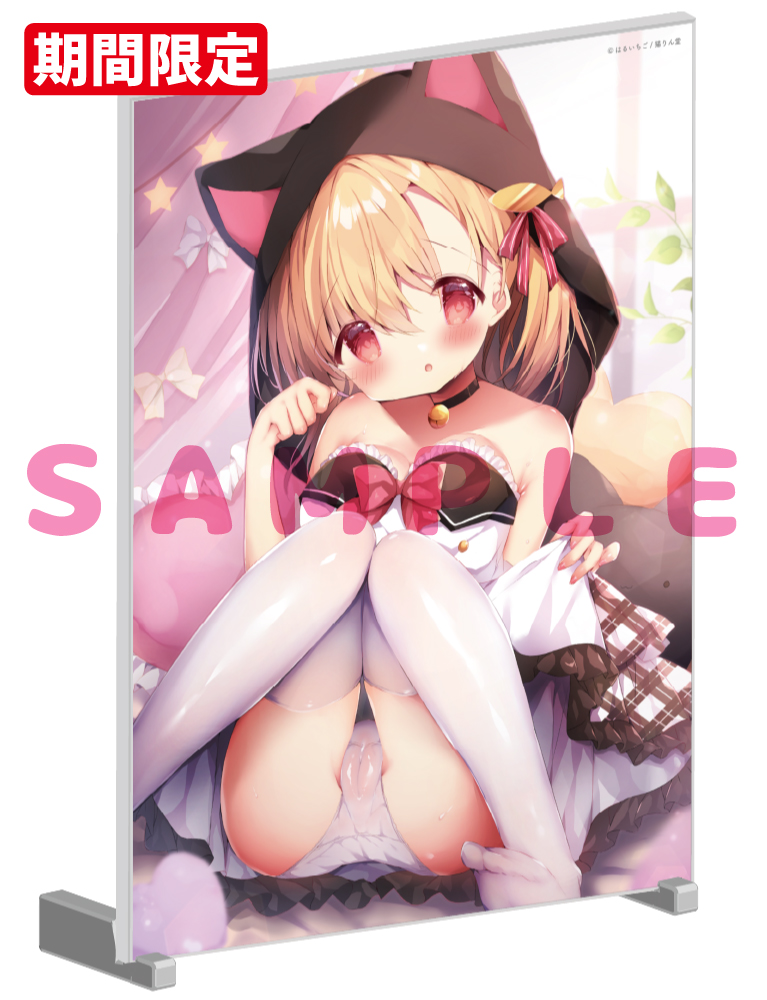 【はるいちご（再販）　くろねココデビュー記念】A5アクリルパネル　26年8月14日グッズ