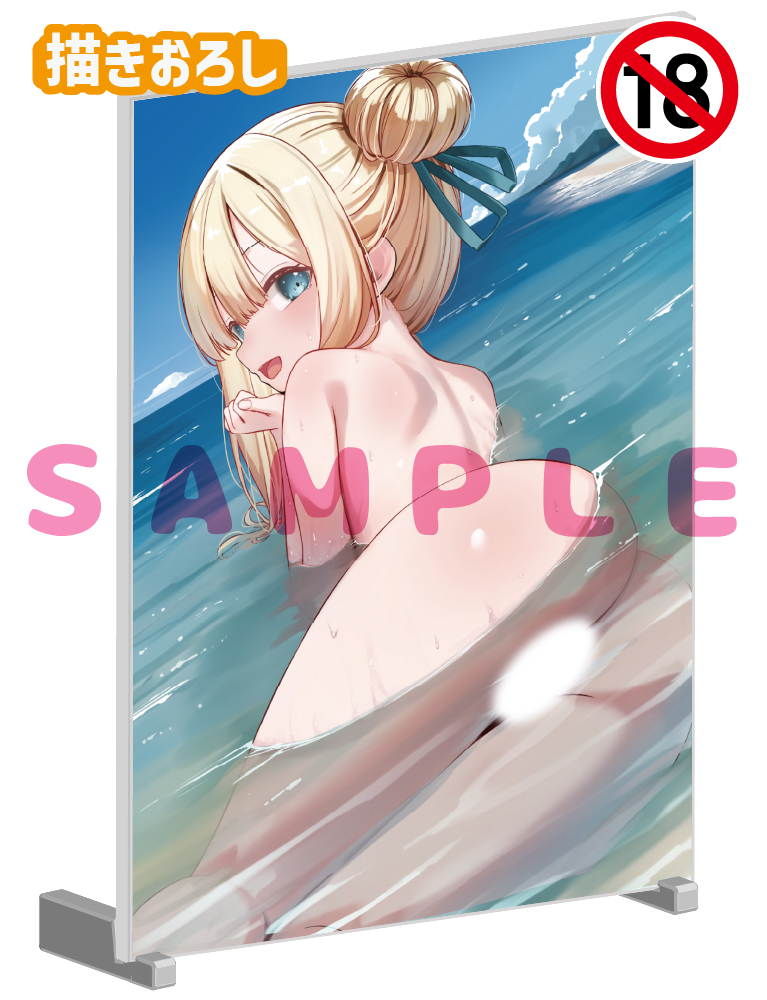 【雁氷　水着とハダカ-Swimsuit & Bare-】A5アクリルパネル　26年8月28日グッズ（成年向け）