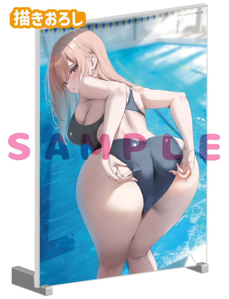 【ファイカプリコ　水着とハダカ-Swimsuit & Bare-】A5アクリルパネル　26年8月28日グッズ