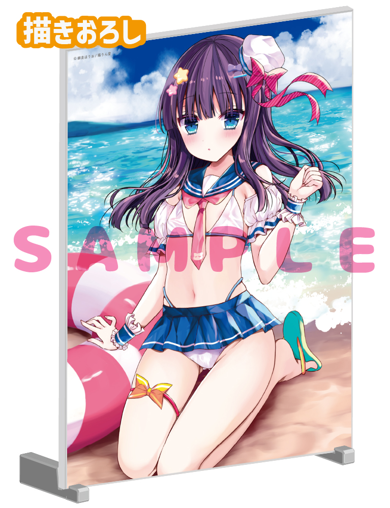 【師走ほりお　水着とハダカ-Swimsuit & Bare-】A5アクリルパネル　26年8月28日グッズ