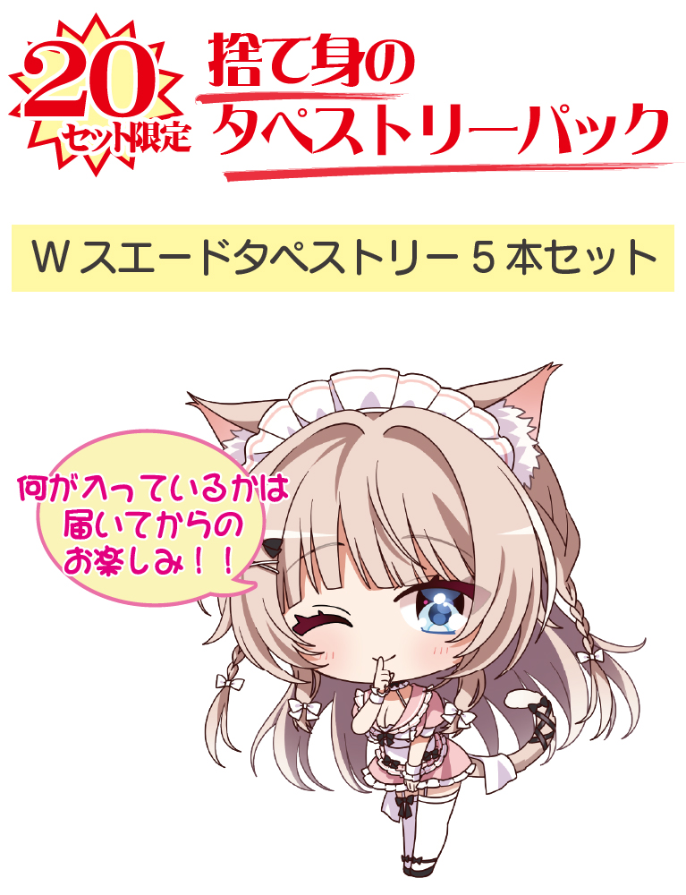 【猫りん堂　夏の福袋】捨て身のタペストリーパック　26年8月28日グッズ（成年向け）