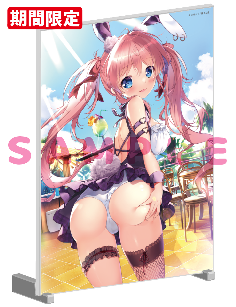 【みけおう先生　猫りん堂コレクションThanks forアンケートvol.4】A5アクリルパネル　25年9月12日グッズ　イラスト1