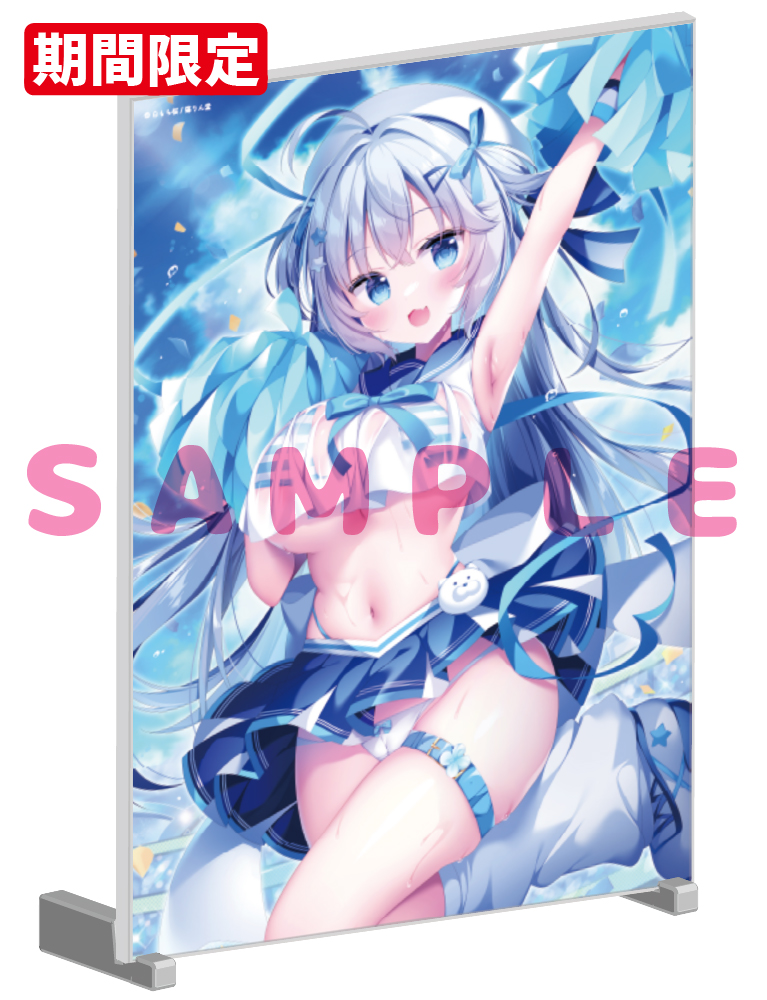 【白もち桜　再販】A5アクリルパネル　26年10月16日グッズ