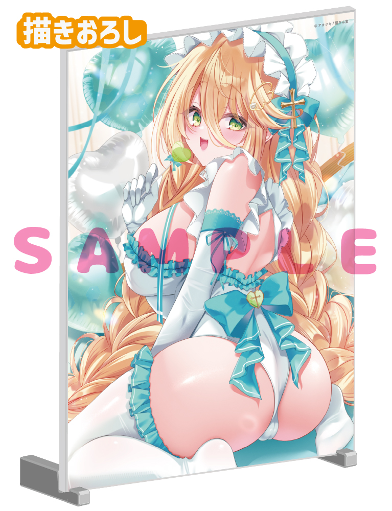 【アカツキ　猫りん堂 5thアニバーサリー】A5アクリルパネル　26年10月30日グッズ