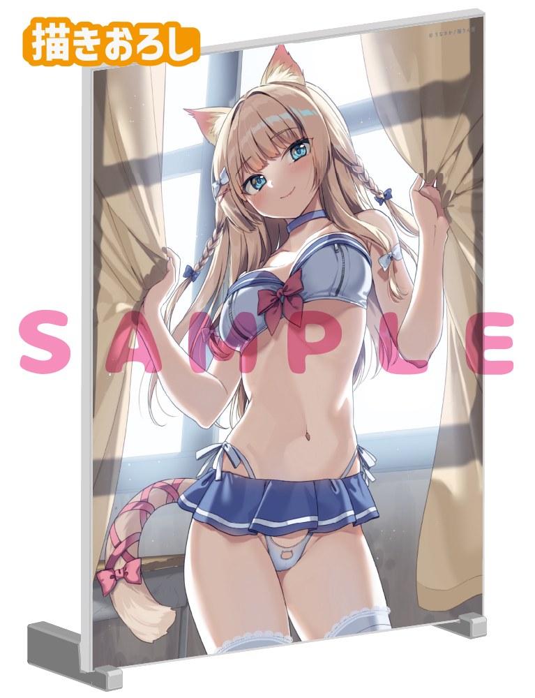 【うなさか　猫りん堂 5thアニバーサリー】A5アクリルパネル　26年10月30日グッズ