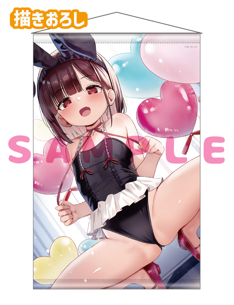 【雁氷　猫りん堂 5thアニバーサリー】B2Wスエードタぺストリー　26年10月30日グッズ