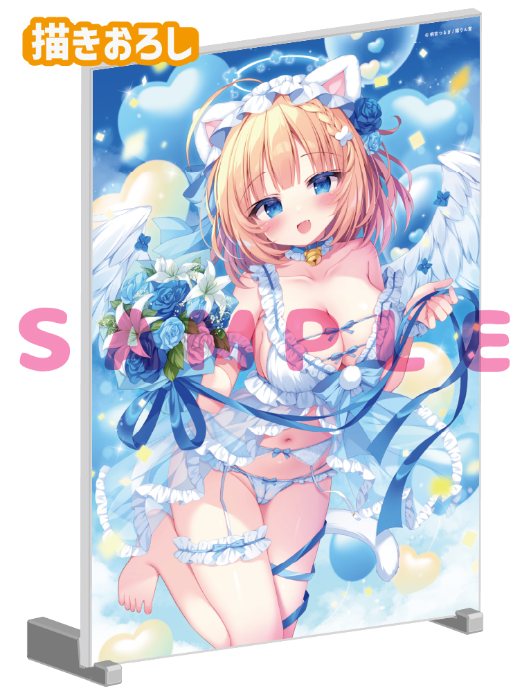 【桐宮つるぎ　猫りん堂 5thアニバーサリー】A5アクリルパネル　26年10月30日グッズ