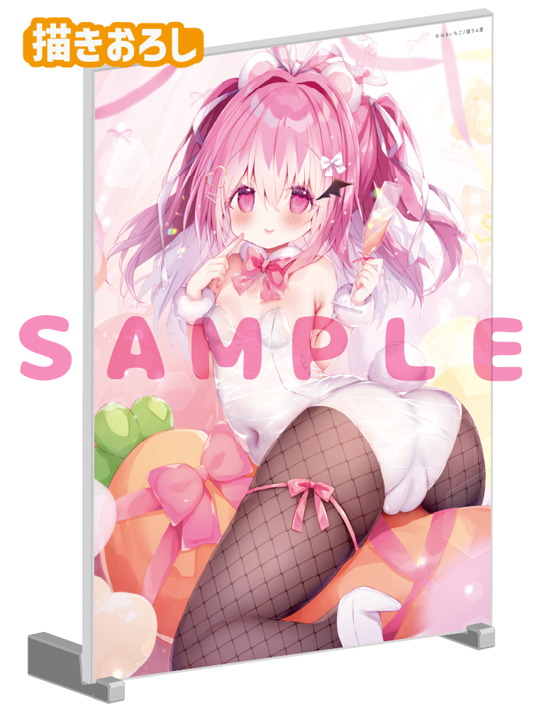 【はるいちご　猫りん堂 5thアニバーサリー】A5アクリルパネル　26年10月30日グッズ