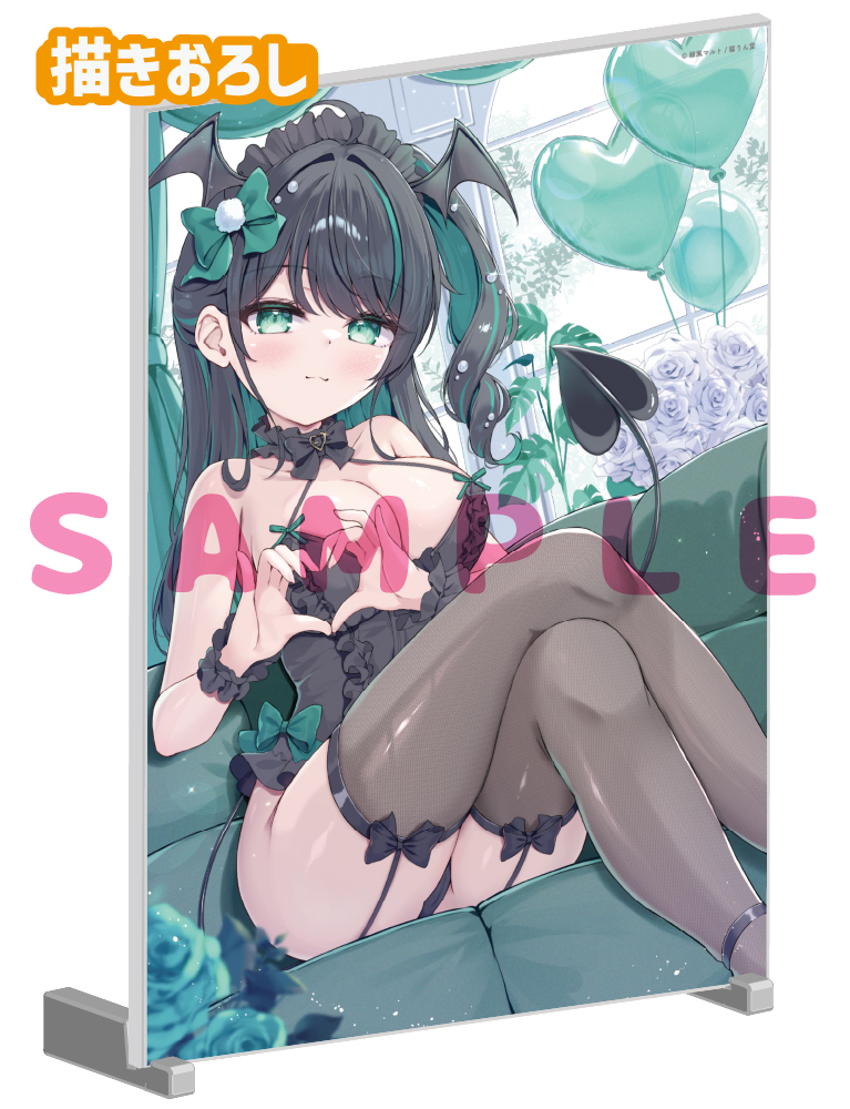 【緑風マルト　猫りん堂 5thアニバーサリー】A5アクリルパネル　26年10月30日グッズ