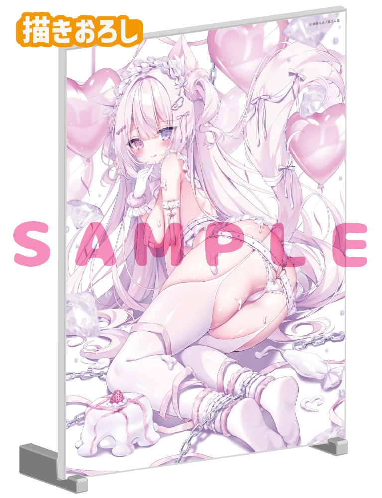 【桃稚ちあ　猫りん堂 5thアニバーサリー】A5アクリルパネル　26年10月30日グッズ