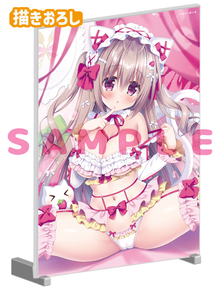 【ゆゆまつ　猫りん堂 5thアニバーサリー】A5アクリルパネル　26年10月30日グッズ