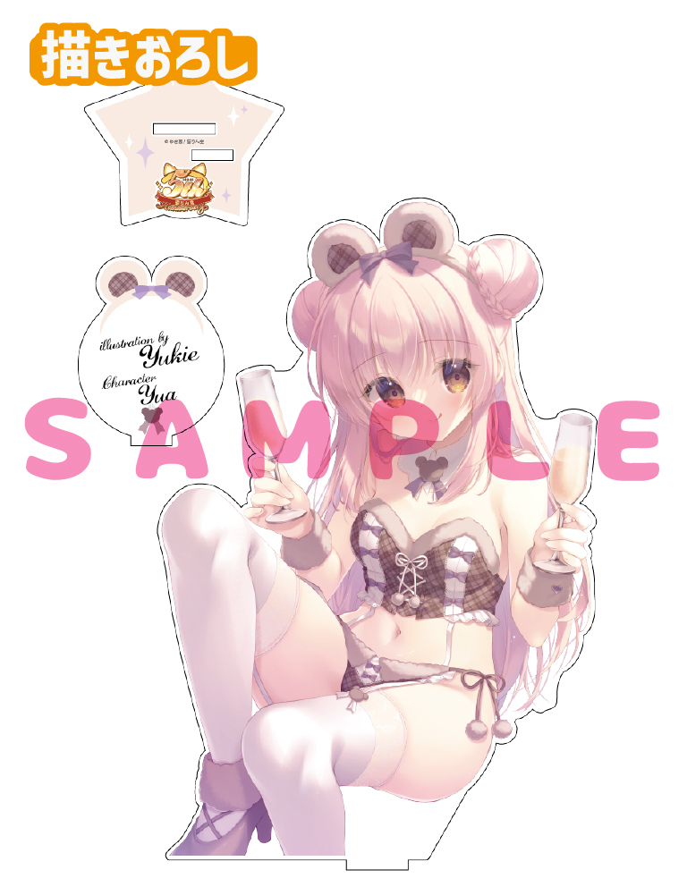 【ゆき恵　猫りん堂 5thアニバーサリー】うお、でっか…アクリルフィギュア　26年10月30日グッズ