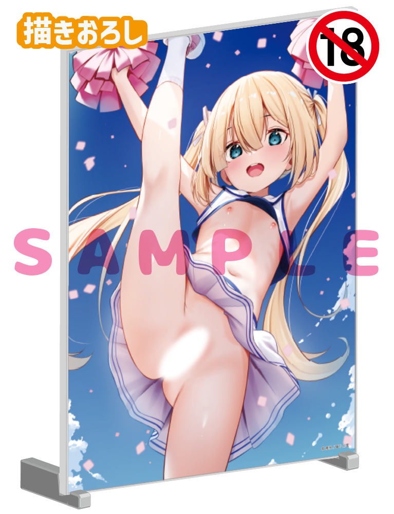 【雁氷先生 猫りん堂4thアニバーサリー】A5アクリルパネル 25年10月31日新規グッズ(成年向け)