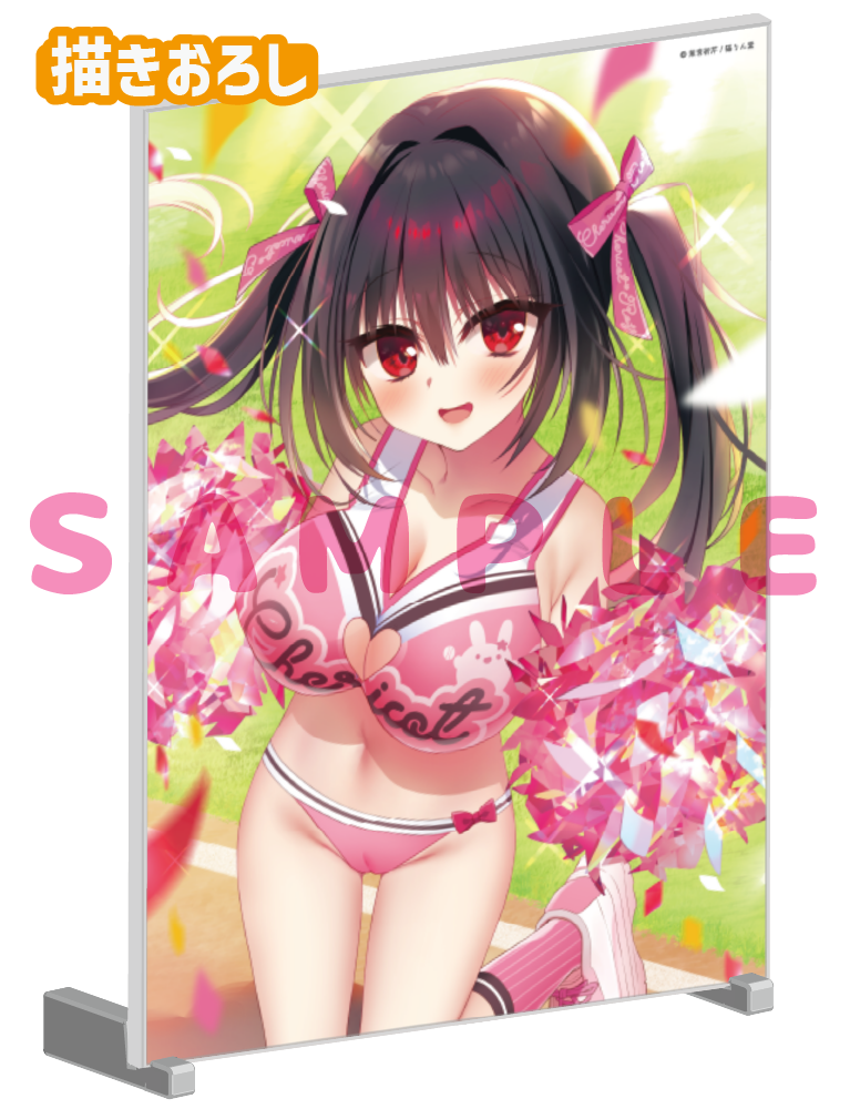 【茉宮祈芹先生 猫りん堂4thアニバーサリー】A5アクリルパネル 25年10月31日新規グッズ