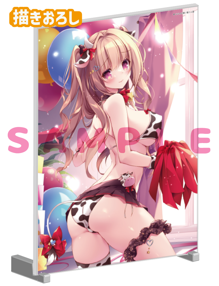 【ななろば華先生 猫りん堂4thアニバーサリー】A5アクリルパネル 25年10月31日新規グッズ