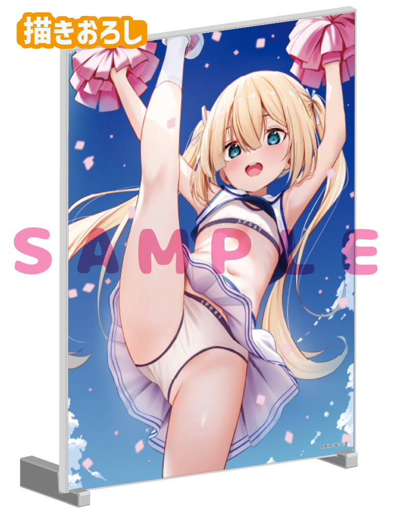 【雁氷先生 猫りん堂4thアニバーサリー】A5アクリルパネル 25年10月31日新規グッズ