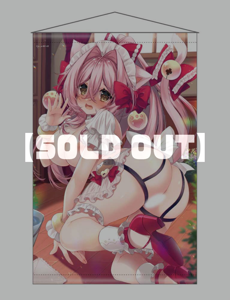 【ko_yu先生　猫りん堂 2ndアニバーサリー】Wスエードタぺストリー　23年10月新規グッズ（成年向け）