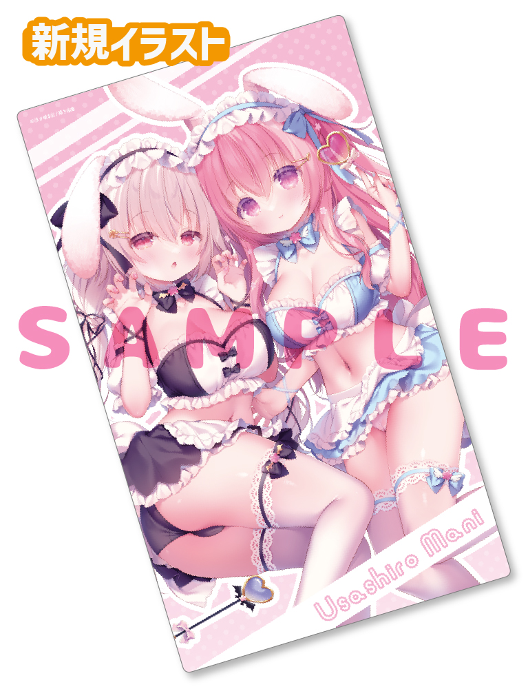 【うさ城まに先生　B】ラバープレイマット　25年12月11日新規グッズ